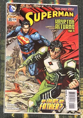 Buy Superman #25 New 52 2014 DC Comics Sent In A Cardboard Mailer • 3.99£