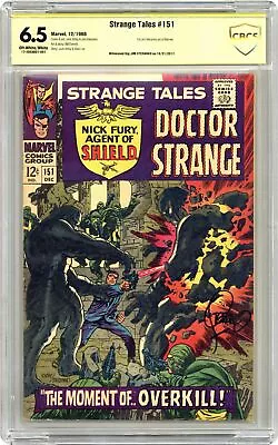 Buy Strange Tales #151 CBCS 6.5 SS Steranko 1966 17-3DEABD1-007 • 205.80£