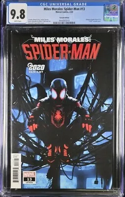 Buy Miles Morales Spider-Man #13 2020 Marvel Comics CGC 9.8 Variant White Pages • 75.71£