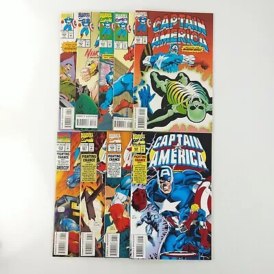 Buy Captain America #420-428 Lot 8.5-9.4 421 422 423 424 425 426 427 428 1993 Marvel • 23.29£