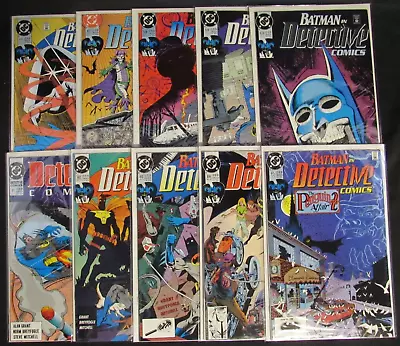 Buy Detective Comics Run (1990, DC) #611-620 Batman Complete Lot (10) NM 9.4 KG407 • 23.26£