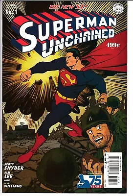 Buy SUPERMAN UNCHAINED #1, JOHNSON 1:75 GOLDEN AGE VARAINT, DC Comics (2013) • 9.95£