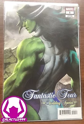 Buy Fantastic Four Wedding Special Marvel Comics Artgerm She-Hulk Variant • 8.99£