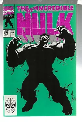 Buy Incredible Hulk #377 1st Print Marvel 1991 9.6/nm+ 1st App Professor Hulk Cgc It • 18.62£