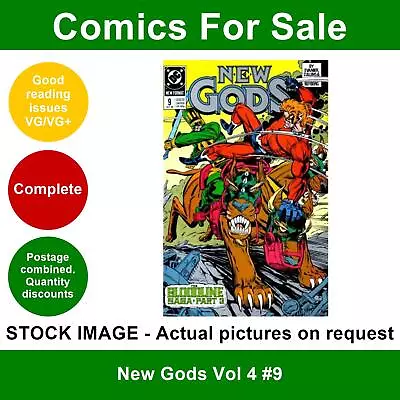Buy DC New Gods Vol 4 #9 Comic - VG/VG+ 01 October 1989 • 2.49£
