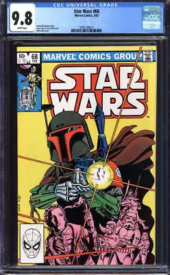 Buy Star Wars #68 Cgc 9.8 White Pages // Bronze Age Boba Fett Cover 1983 • 1,118.32£