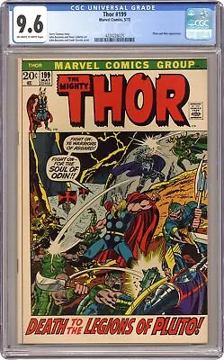 Buy Thor #199 CGC 9.6 1972 4224228025 • 100.96£