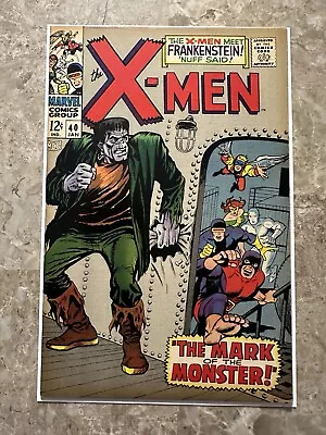 Buy X-Men #40 FN+ 6.5 (Marvel Comics 1968) • 100.96£