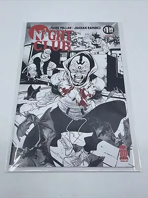 Buy Night Club #1B Juanan Ramirez Black & White Cover (Dec 14 2022) Comic Book • 2.33£