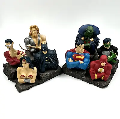 Buy Justice League Of America Ltd. Edition Bookends By Paquet #111/1150 DC Direct • 213.79£