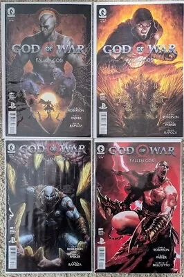 Buy God Of War: Fallen God #1-4 (2021, Dark Horse) Limited Series : Playstation • 38.82£