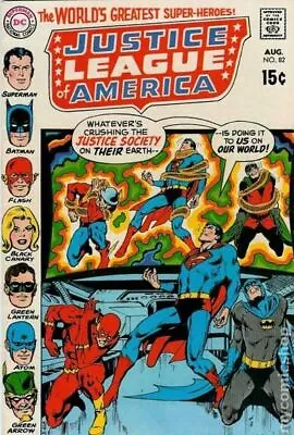 Buy Justice League Of America #82 VG- 3.5 1970 Stock Image • 10.48£