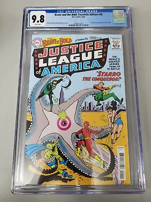 1st JLA Brave and the Bold #28 DC Loot Crate Full Reprint CGC 9.8