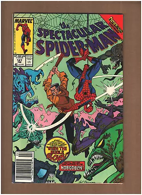 Buy Spectacular Spider-man #147 Newsstand Marvel 1989 INFERNO HOBGOBLIN VF+ 8.5 • 2.88£