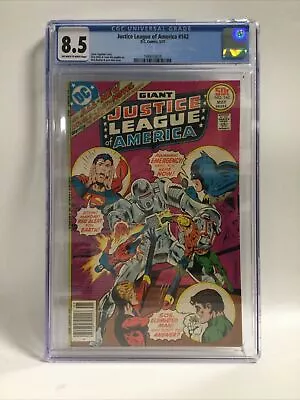 Buy Justice League Of America #142 CGC 8.5 D.C. Comics - Cracked Case • 54.35£