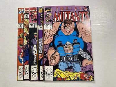 Buy New Mutants #88-92 (Marvel, 1990) In FN To VF Conditions, Rob Liefeld, Lot • 7.76£