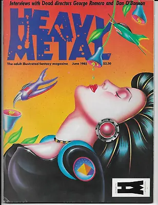 Buy HEAVY METAL - Vol. IX #3 (June 1985) [Fantasy Magazine] JIM CHERRY Cover • 8.50£