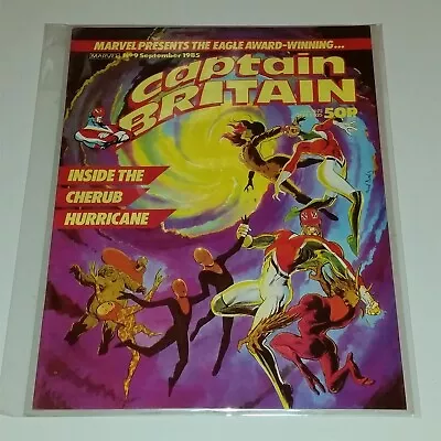 Buy Captain Britain #9 Vf 8.0 September 1985 Marvel British Monthly Comic Magazine A • 11.99£