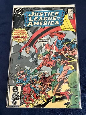 Buy Justice League Of America #238 1985 DC Comics Comic Book On Card W Dustcover. • 6.21£