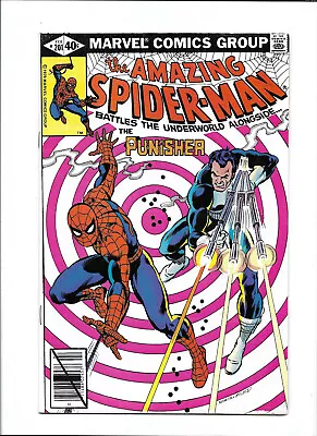 Buy Amazing Spider-man #201 [1980 Fn+]  Man-hunt!    Punisher Cover! • 17.85£