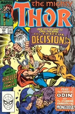 Buy Thor #408 VF/NM 9.0 1989 Stock Image • 11.26£