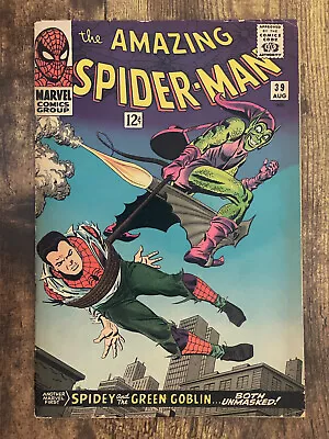 Buy Amazing Spider-Man #39 - BEAUTIFUL - Norman Osborn Revealed As Green Goblin • 118.43£