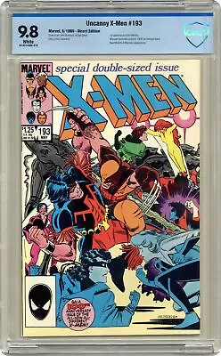 Buy Uncanny X-Men #193 CBCS 9.8 1985 19-33143DE-019 • 182.50£