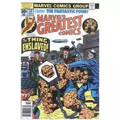 Buy Marvel's Greatest Comics #73 Marvel Comics Fine Minus Full Description Below [h~ • 1.51£