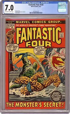 Buy Fantastic Four #125 CGC 7.0 1972 4224221013 • 42.71£