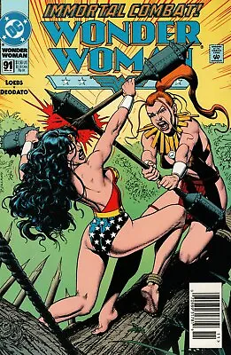 Buy Wonder Woman #91 Newsstand Cover (1987-2006) DC Comics • 15.17£