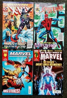 Buy Marvel Collectors Edition Bundle Lot Panini UK 90s Spider-Man X-Men Legends Hulk • 10£