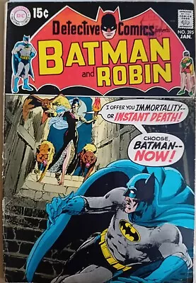 Buy Detective Comics #395 - GD- (1.8) - DC  1970 - 15 Cents - Classic Adams Batman • 16.99£