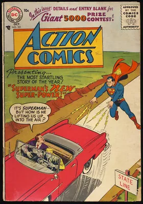 Buy ACTION COMICS #221 1956 1ST SILVER AGE Issue SUPERMAN Congo Bill TOMMY TOMORROW • 116.48£