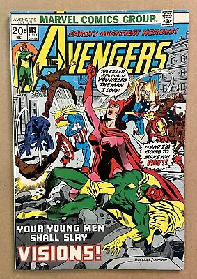 Buy Avengers #113 VF+ 1973 2nd App Mantis • 23.30£