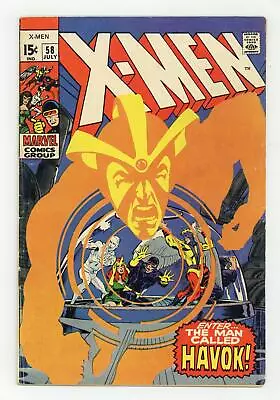 Buy Uncanny X-Men #58 VG- 3.5 1969 • 276.19£