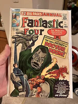 Buy Fantastic Four Annual 2 Origin Of Dr Doom Silver Age  • 136.15£