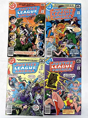 Buy Justice League Of America #160, 163, 165, 166 (1979, DC Comics) • 11.65£