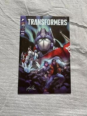 Buy Image Skybound Transformers #1 Siya Oum Trade Variant Exclusive 2023 Rare • 13.50£