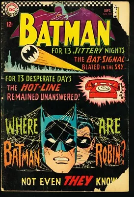 Buy Batman--#184--1966--COMIC BOOK--DC--G • 12.81£
