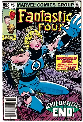 Buy Fantastic Four #245 Aug 1982 VF+ 8.5 1st Avatar Newsstand Marvel • 17.10£