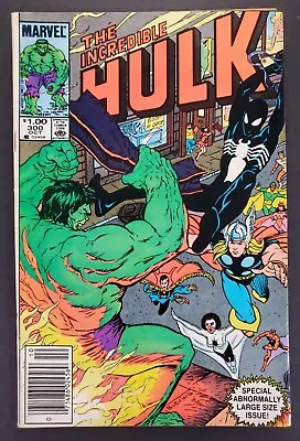 Buy Incredible Hulk #300 Newsstand Anniversary Issue Marvel Comic 1984 • 3.88£