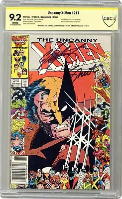 Buy Uncanny X-Men #211D CBCS 9.2 Newsstand SS Claremont/Shooter 1986 18-0794C8C-062 • 89.31£