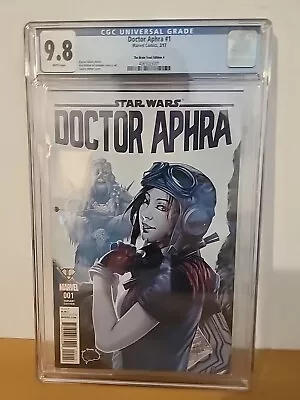 Buy Star Wars Doctor Aphra #1 CGC GRADED 9.8 1st Appearance BRAIN TRUST Edition! HTF • 97.21£