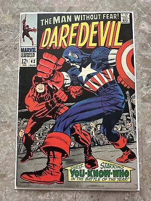 Buy Daredevil #43 VF- (1968 Marvel Comics) • 97.08£