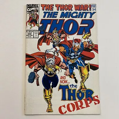 Buy *** THOR # 440 *** Copper Age Marvel Comics 1991 … THOR CORPS !!! … FN/VF (7.0) • 2.64£