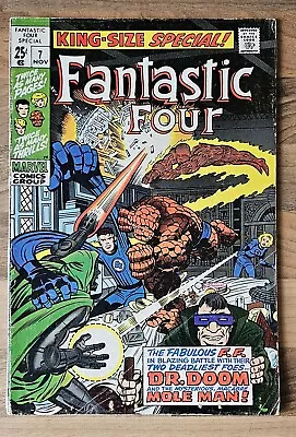 Buy Fantastic Four King-Size Special Annual #7 Dr. Doom Origin 1969 • 15£