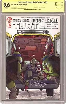 Buy Teenage Mutant Ninja Turtles #95C Wachter 2nd Printing CBCS 9.6 SS Eastman 2019 • 69.89£