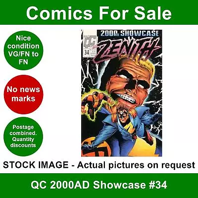 Buy QC 2000AD Showcase #34 Comic - VG/FN Clean 01 January 1989 • 3.99£