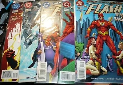 Buy Flash #113-114-115-116-117 Race Against Time 5 Part Story Line   • 12.42£