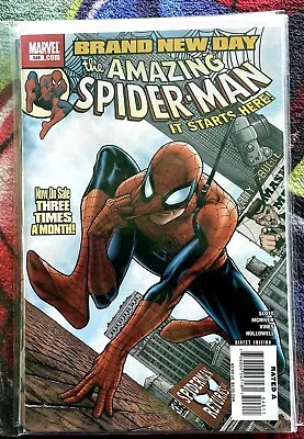 Buy The Amazing Spider-Man Brand New Day #546-554 Full Run NM Romita COA 58/1500 • 232.98£